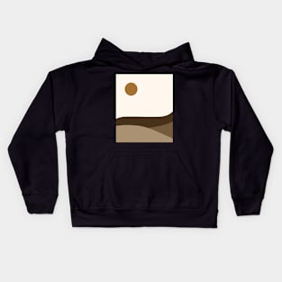 Brown Desert Kids Hoodie